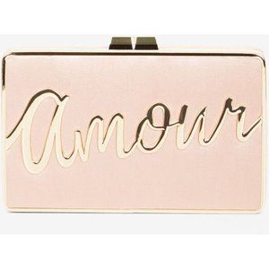 NEW BCBGMaxAzria Amour Box Clutch